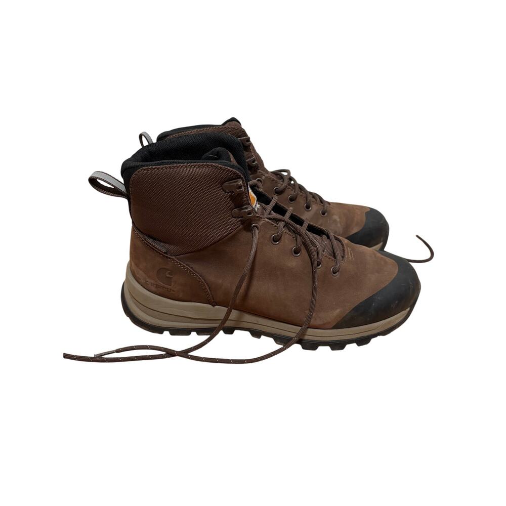 Carhartt Brown Leather Men's Work Boots Size 11 - Picture 4 of 11